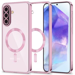 Dėklas Tech-Protect MagFlex MagSafe Samsung Galaxy A56 5G, rausvo aukso spalvos