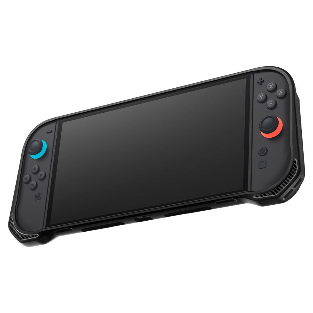Dėklas Spigen Rugged Armor Nintendo Switch 2, matinis juodas