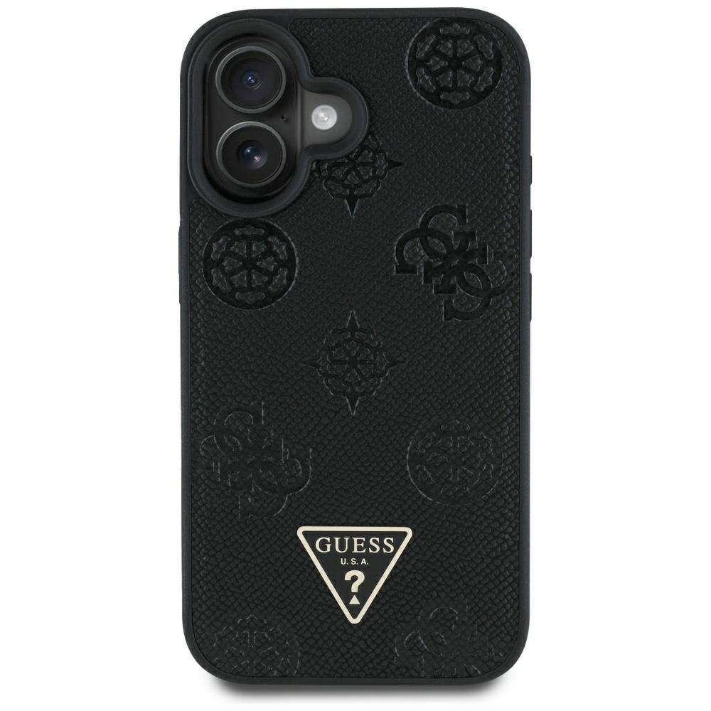 Guess MagSafe dėklas iPhone 16 – juodas