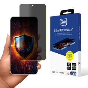 3mk Silky Matt Privacy Privatumo ekrano apsauga, skirta Samsung Galaxy S25 Edge