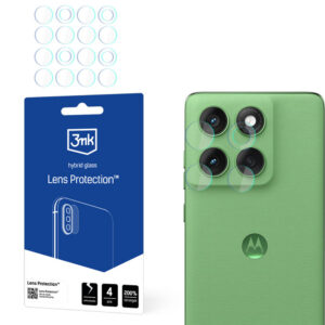 3mk objektyvo apsaugos hibridinis stiklas, skirtas Motorola Edge 60 fotoaparato objektyvui