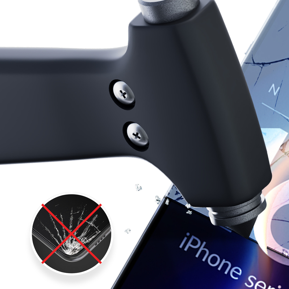 Hibridinis stiklas 3mk FlexibleGlass v2.0, skirtas Apple iPhone 16 Pro