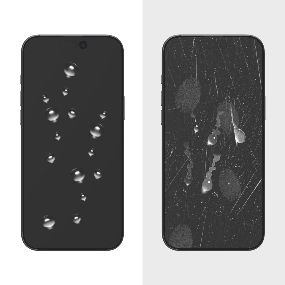 Apsauginis stiklas Tech-Protect Glass Fit+, Galaxy S25 Edge, juodas, 2 vnt.