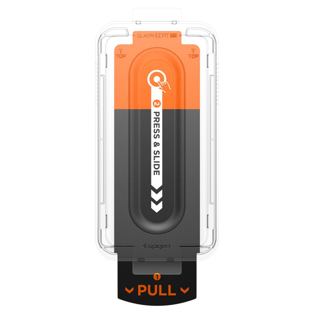 Apsauginis stiklas Spigen Glas.tR "EZ Fit Pro" Galaxy S25 Edge, skaidrus