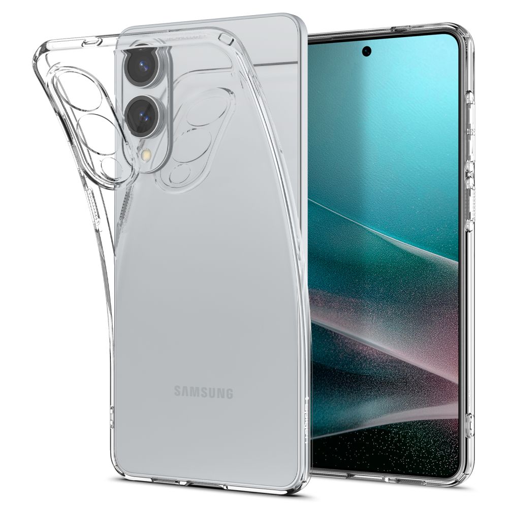 Dėklas Spigen Liquid Crystal Galaxy S25 Edge, skaidrus