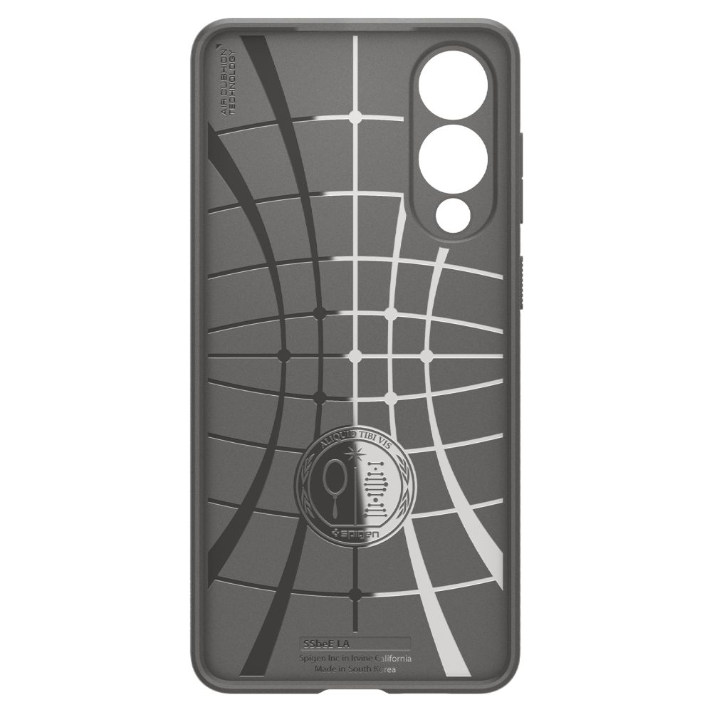 Dėklas Spigen Liquid Air Galaxy S25 Edge, marmurinis pilkas