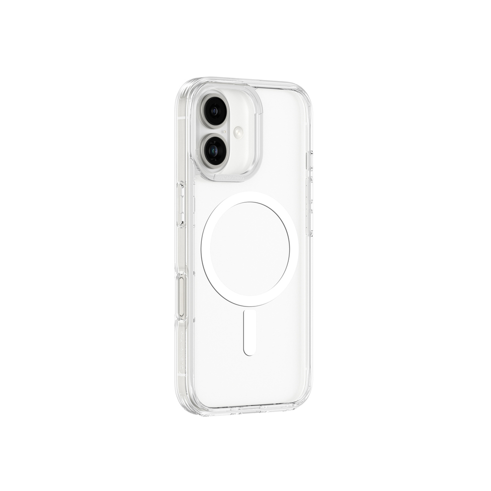 Skaidrus magnetinis dėklas iPhone 16 – AmazingThing