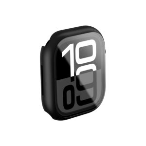 AmazingThing Radix Glass dėklas Apple Watch 42mm - Juodas