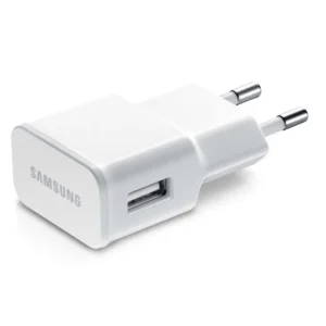 Samsung EP-TA50EWE 8W USB-A sieninis įkroviklis (OOB Bulk - pakaitinė pakuotė) - baltas