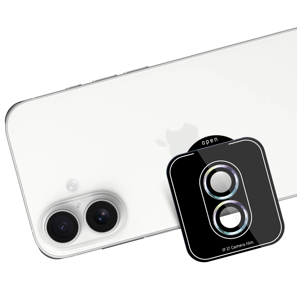 3mk Lens Protection Pro fotoaparato stiklas, skirtas Apple iPhone 17 – daugiaspalvis