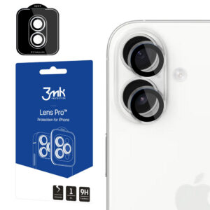 3mk Lens Protection Pro fotoaparato stiklas, skirtas Apple iPhone 17 – skaidrus