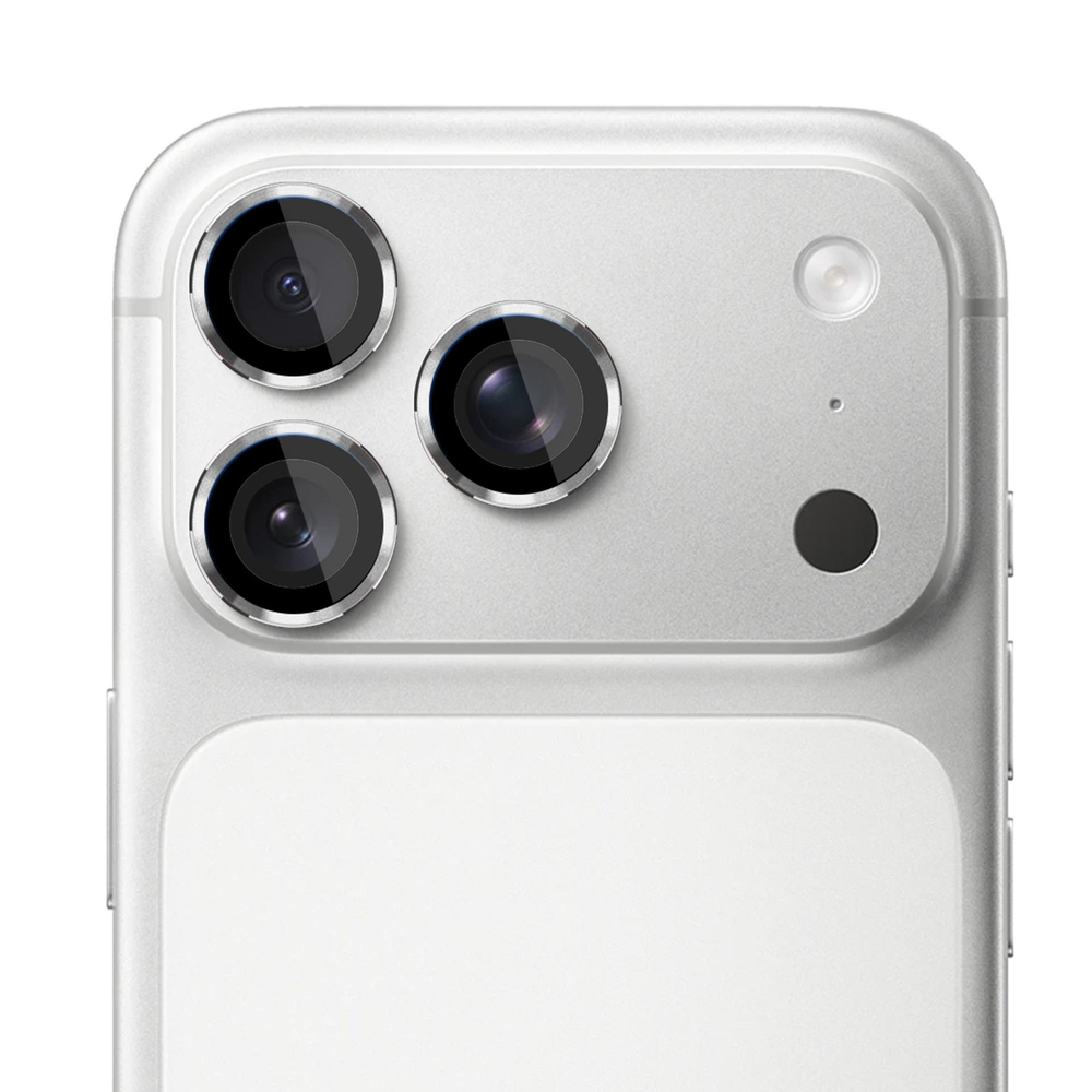 3mk Lens Protection Pro fotoaparato objektyvo stiklas, skirtas Apple iPhone 17 Pro /17 Pro Max – sidabrinis
