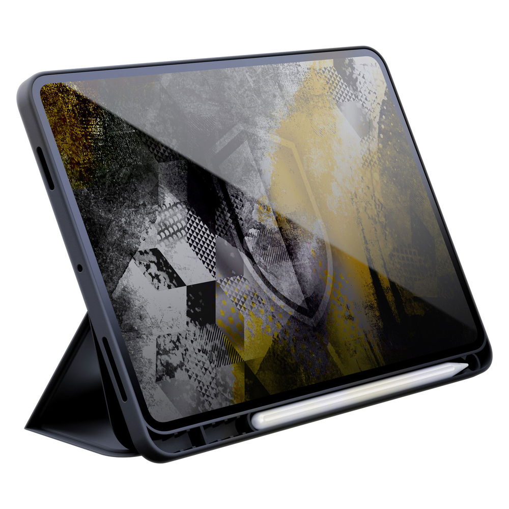 Minkštas planšetinio kompiuterio dėklas, skirtas Apple iPad Air 11 (M2/M3) – juodas