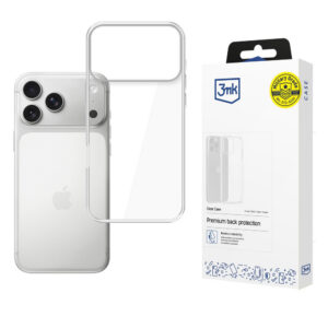 3mk skaidrus dėklas, skirtas Apple iPhone 17 Pro Max - skaidrus