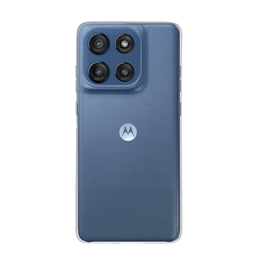 3mk skaidrus dėklas, skirtas Motorola Moto Edge 60/60 Fusion – skaidrus