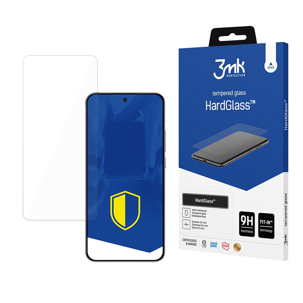 Grūdintas stiklas 3mk HardGlass, skirtas Oppo Reno 14 Pro
