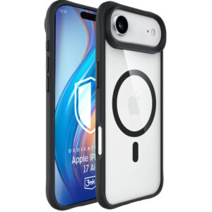 3mk Satin Armor MagCase, skirtas iPhone 17 Air – baltas
