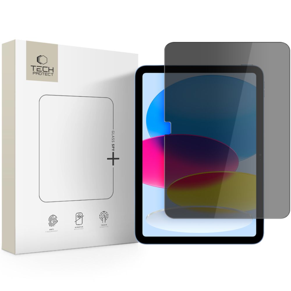 Apsauginis stiklas Tech-Protect Glass Spy+ iPad 10.9 (2022) / 11 (2025), privatumo