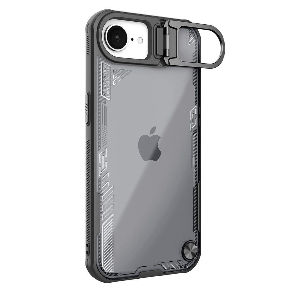 Nillkin Iceblade Prop dėklas iPhone 16e – juodas