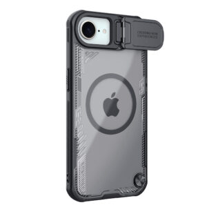 Nillkin Iceblade MagSafe dėklas iPhone 16e – juodas