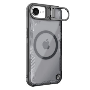 Nillkin Iceblade MagSafe dėklas iPhone 16e – juodas