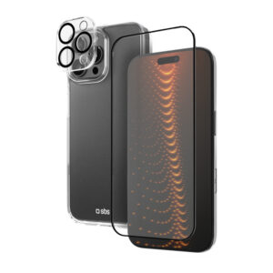SBS D3O apsaugos rinkinys iPhone 16 Pro Max – skaidrus