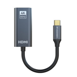 Wozinsky WACH-01 USB-C – HDMI 4K 60Hz adapteris – juodas