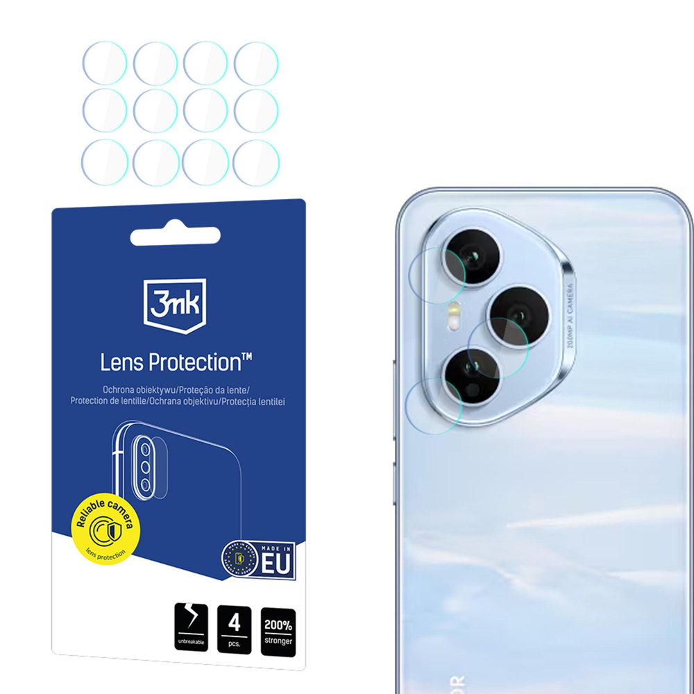 3mk objektyvo apsaugos hibridinis stiklas, skirtas fotoaparato objektyvui Honor 400 PRO