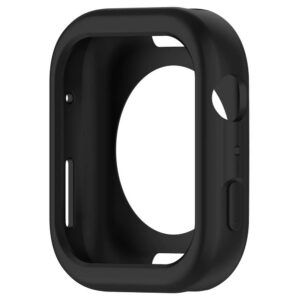 Silikoninis Apple Watch 44 mm dėklas – juodas