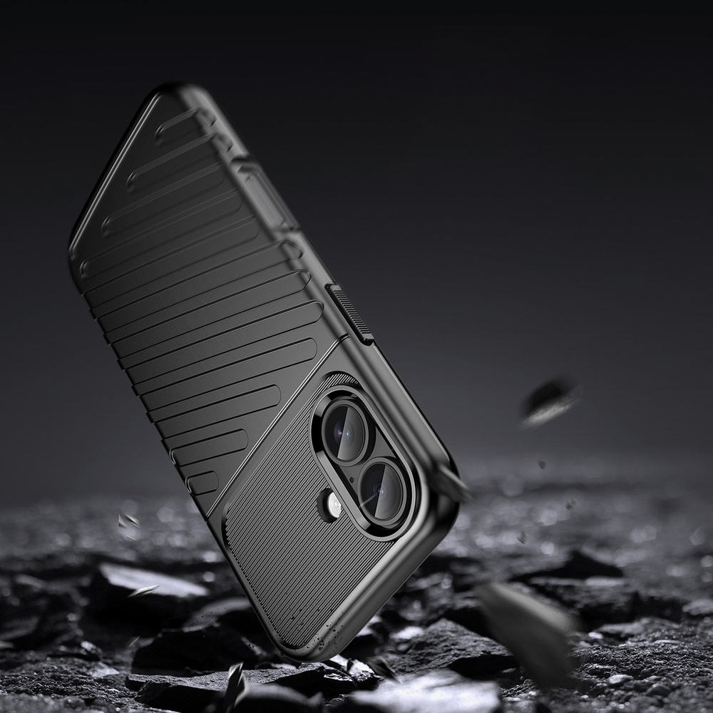 TPU dėklas iPhone 17 – juodas