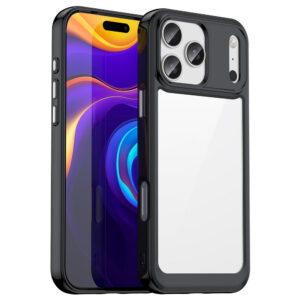 Outer Space Dėklas, skirtas iPhone 17 Pro – juodas skaidrus
