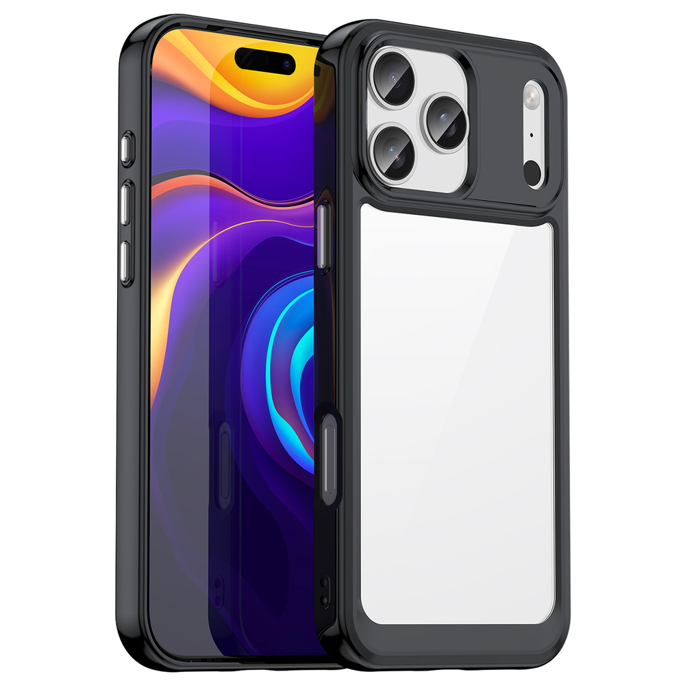 Outer Space Dėklas, skirtas iPhone 17 Pro Max – juodas skaidrus