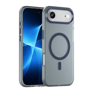Magnetinis abrazyvas iPhone 17 Air Case Compatible with MagSafe – matinė mėlyna