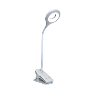 Mini Wozinsky Belaidė LED skaitymo lempa su žiebtuvėliu + USB-C kabeliu - Balta
