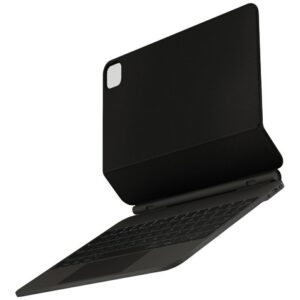 Uniq „Venno Pro“ magnetinis išmanusis dėklas su klaviatūra, skirtas iPad Air 13“ 2024 / 2025 / iPad Pro 13“ 2024 m. – juodas
