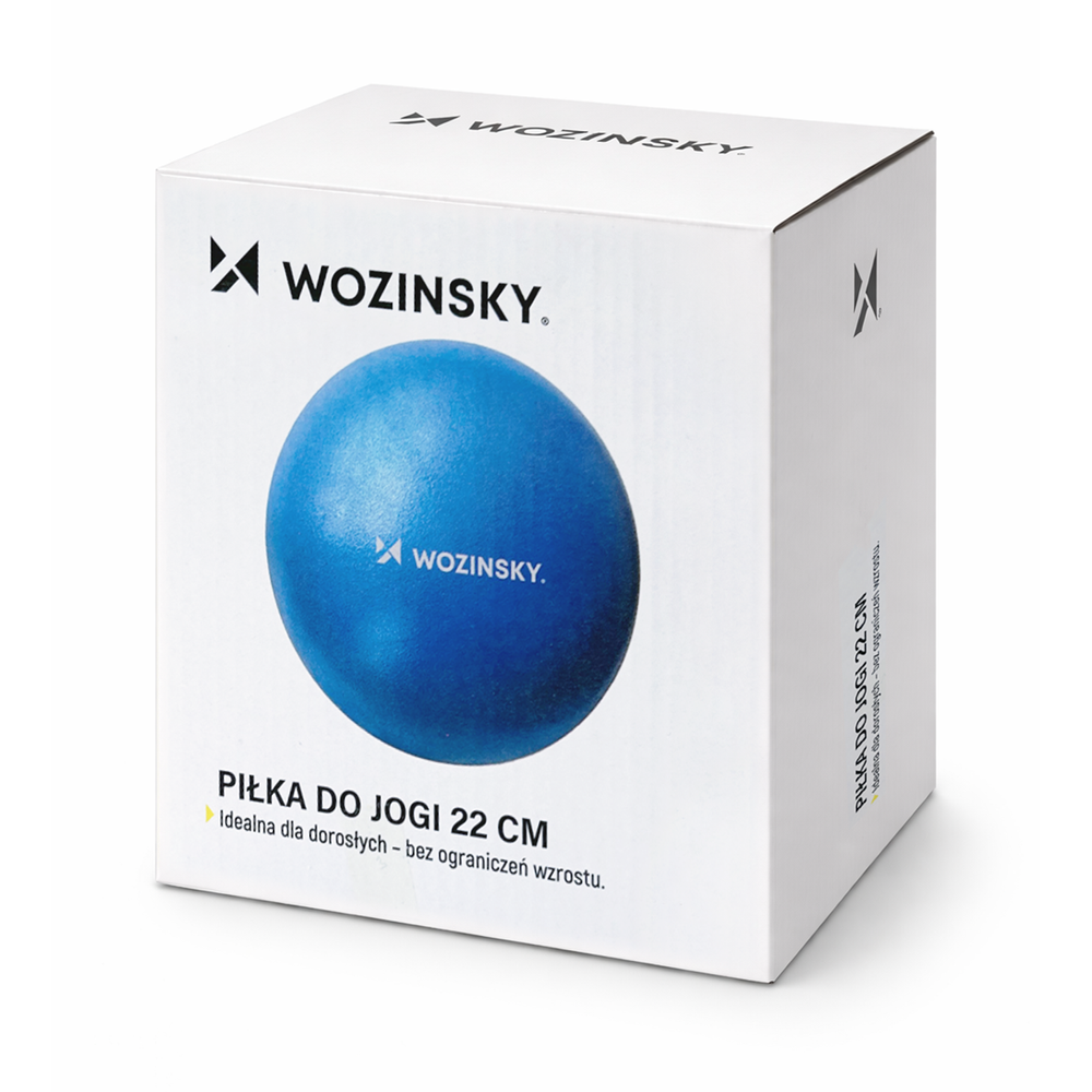 Wozinsky WPDP-N22 reabilitacinis treniravimo kamuolys 22 cm - mėlynas