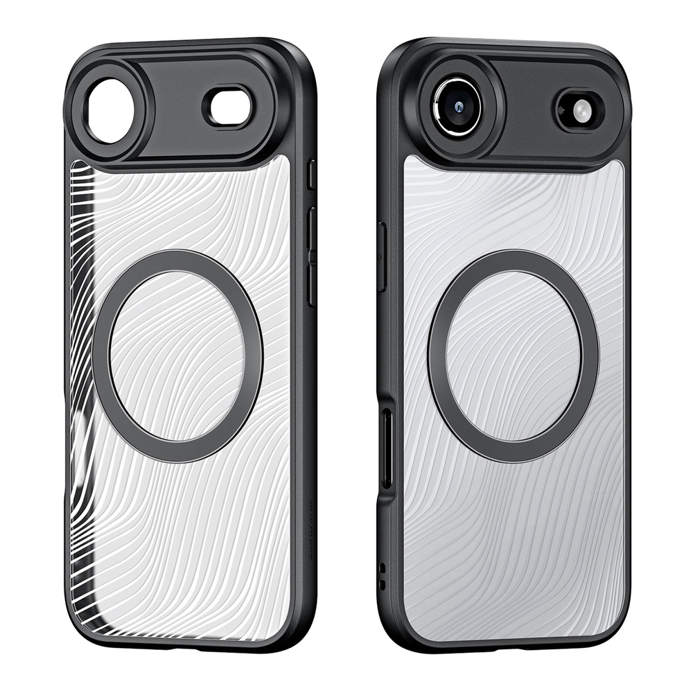 Dux Ducis Aimo Mag magnetinis dėklas iPhone 17 Air – juodas