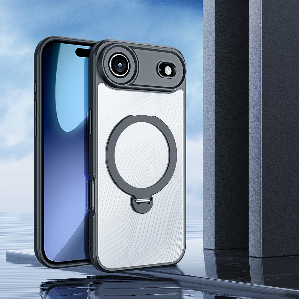 Dux Ducis Aimo Mag MagSafe dėklas iPhone 17 Air – juodas