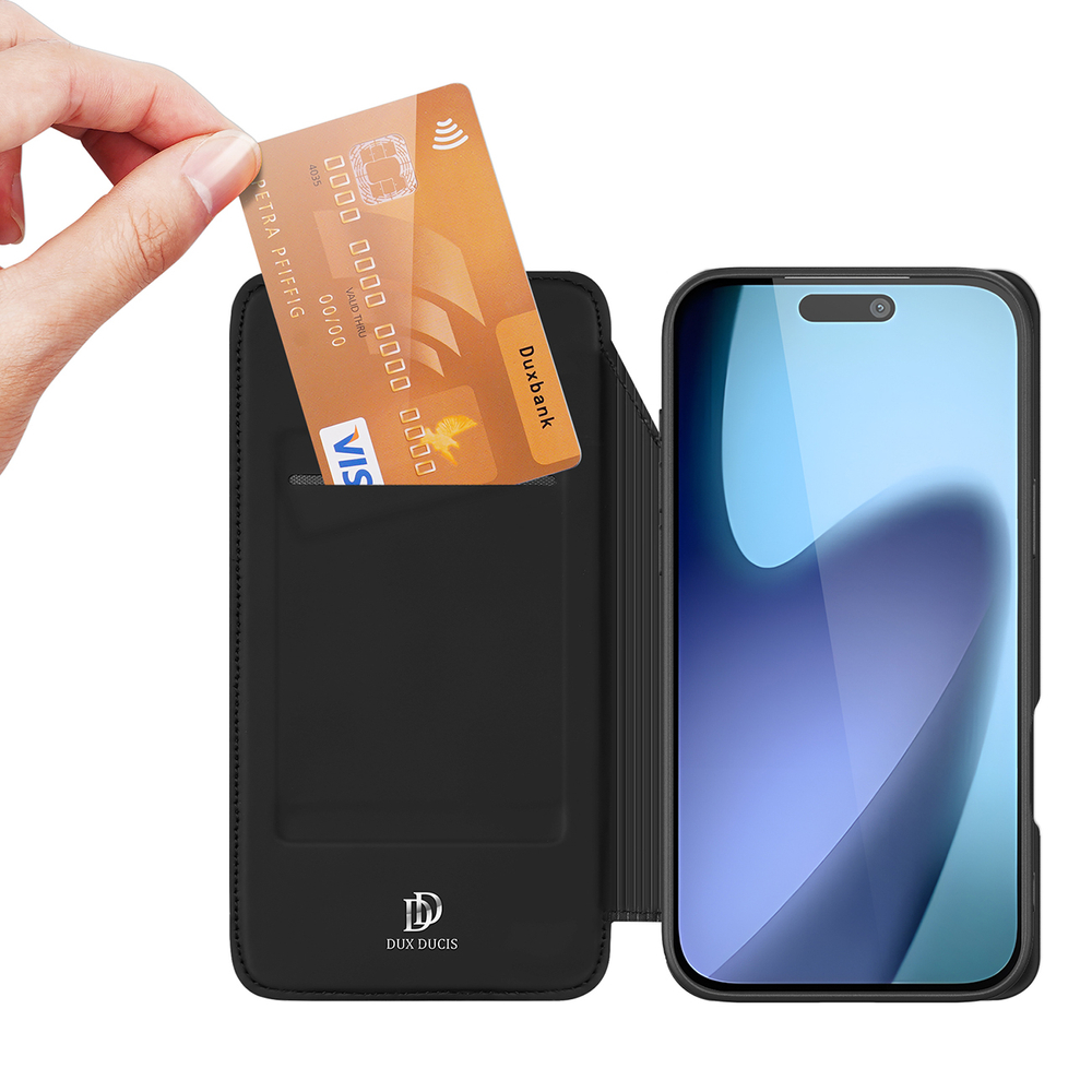 Dux Ducis Skin Pro dėklas iPhone 17 Air – juodas