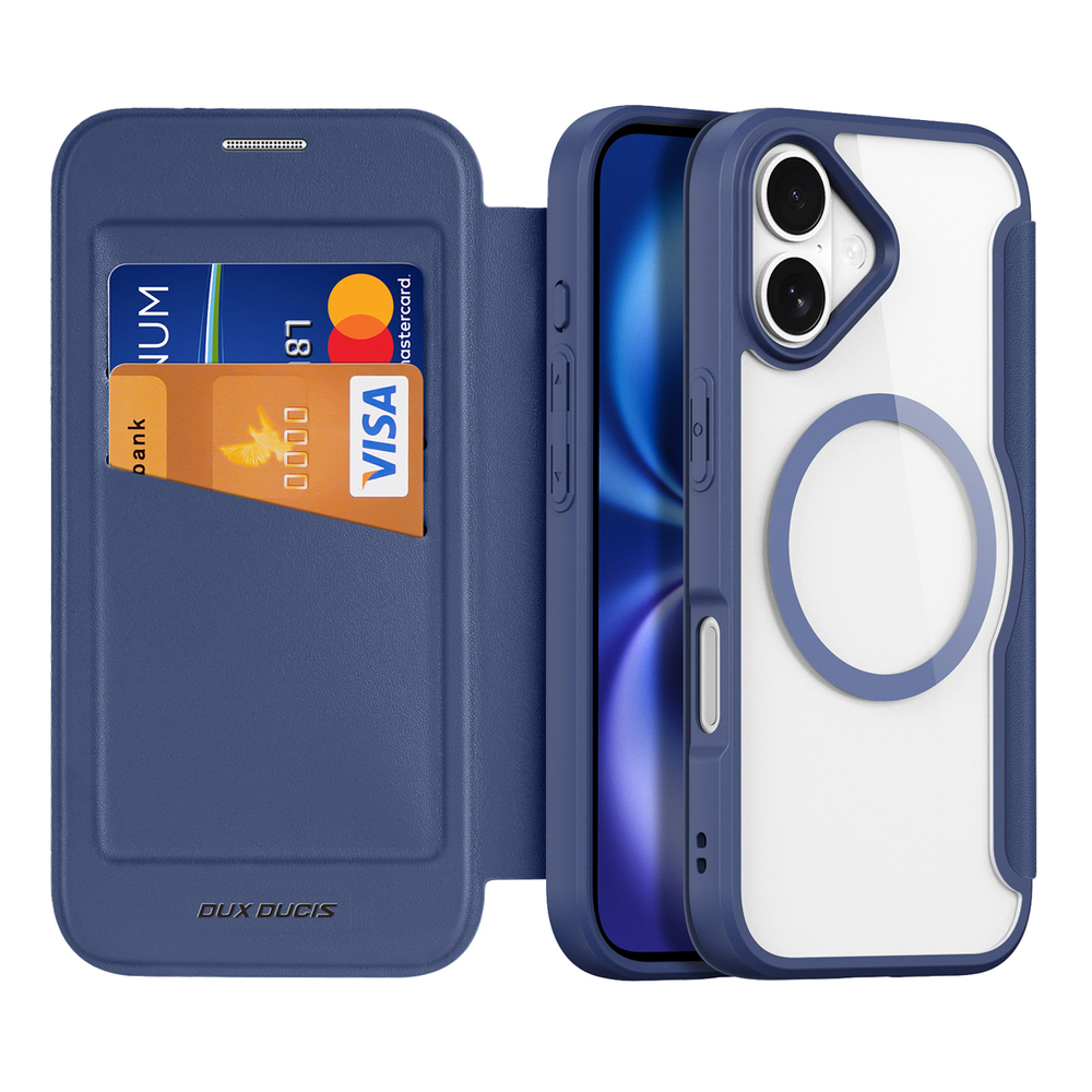 Dux Ducis Skin X Pro MagSafe dėklas iPhone 17 Air – mėlynas