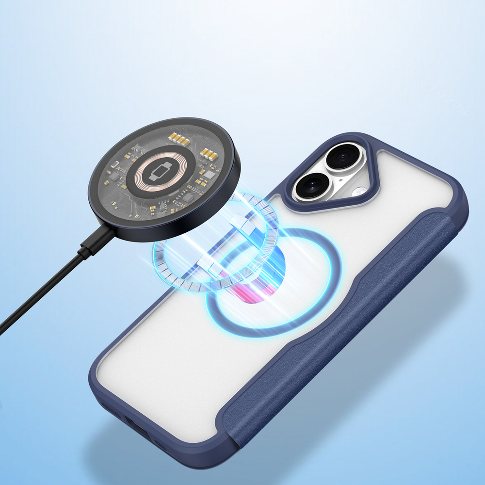 Dux Ducis Skin X Pro MagSafe dėklas iPhone 17 Air – mėlynas
