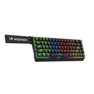 Wozinsky WKGP-1165 Mechaninė Žaidimų Klaviatūra su RGB Apšvietimu - Juoda