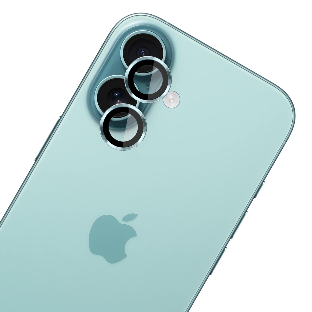 3mk Lens Protection Pro grūdintas stiklas, skirtas iPhone 17 – žalias