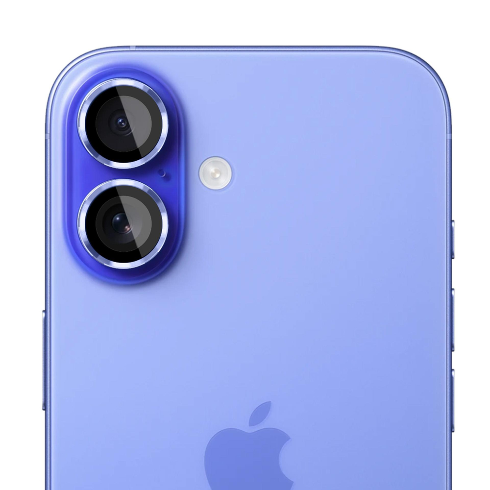 3mk Lens Protection Pro grūdintas stiklas, skirtas iPhone 17 – mėlynas