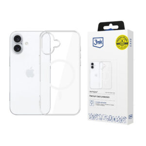 3mk Clear MagCase, skirtas Apple iPhone 17 - skaidrus