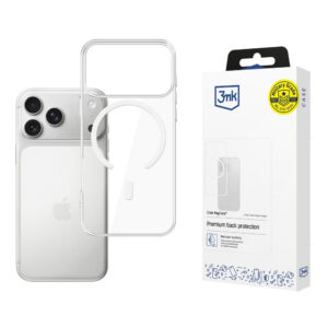 3mk Clear MagCase, skirtas Apple iPhone 17 Pro Max - skaidrus