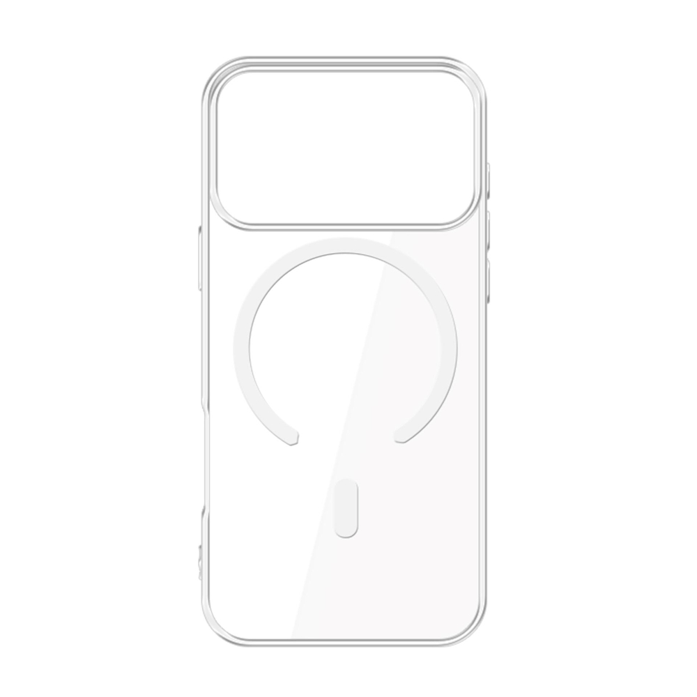 3mk Clear MagCase, skirtas Apple iPhone 17 Pro Max - skaidrus