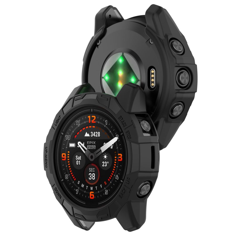 Dėklas Tech-Protect Defense Air Garmin Fenix 7 / 7 Pro, juodas