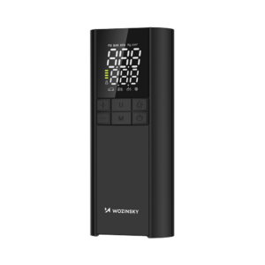 Wozinsky WPEP-8000 kompresorius, elektrinis siurblis, 8000 mAh maitinimo šaltinis, žibintuvėlis - juodas