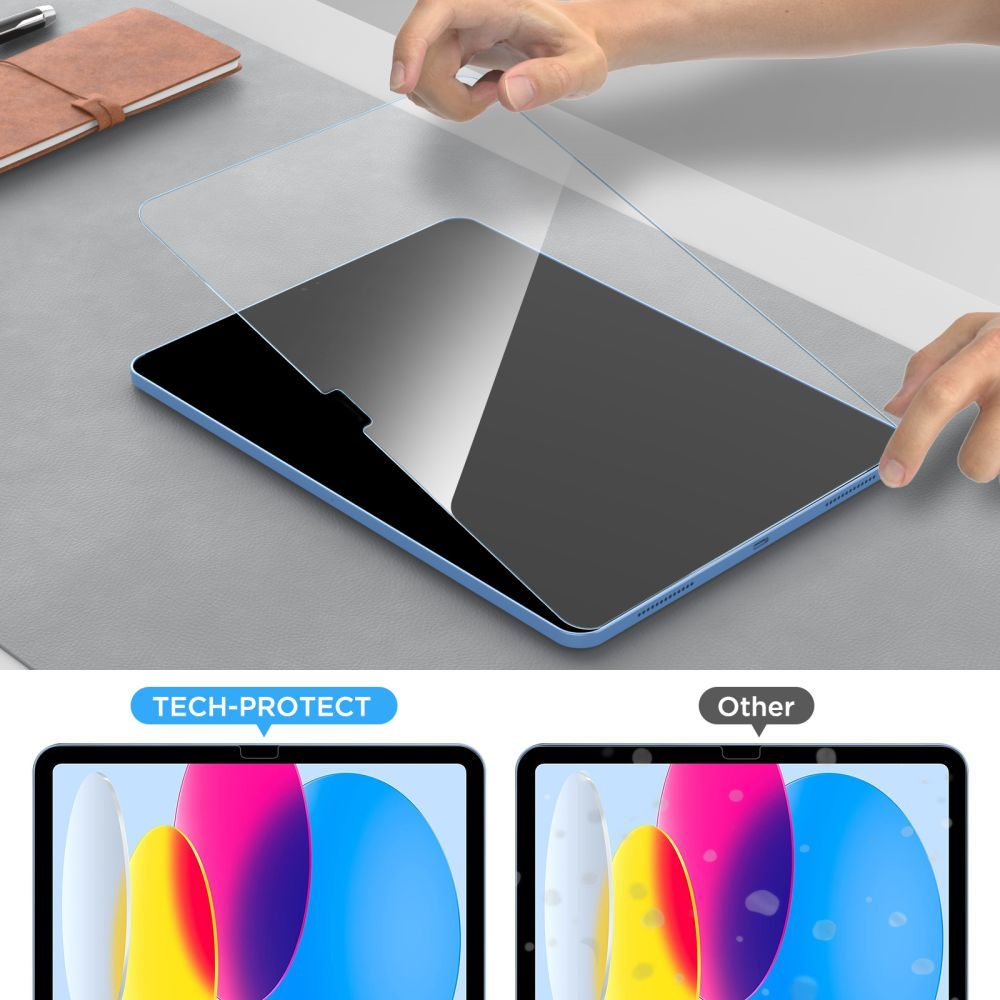Apsauginis stiklas Tech-Protect Glass Fit+ Xiaomi Redmi Pad 2 / SE 11.0, 2 vnt., skaidrus